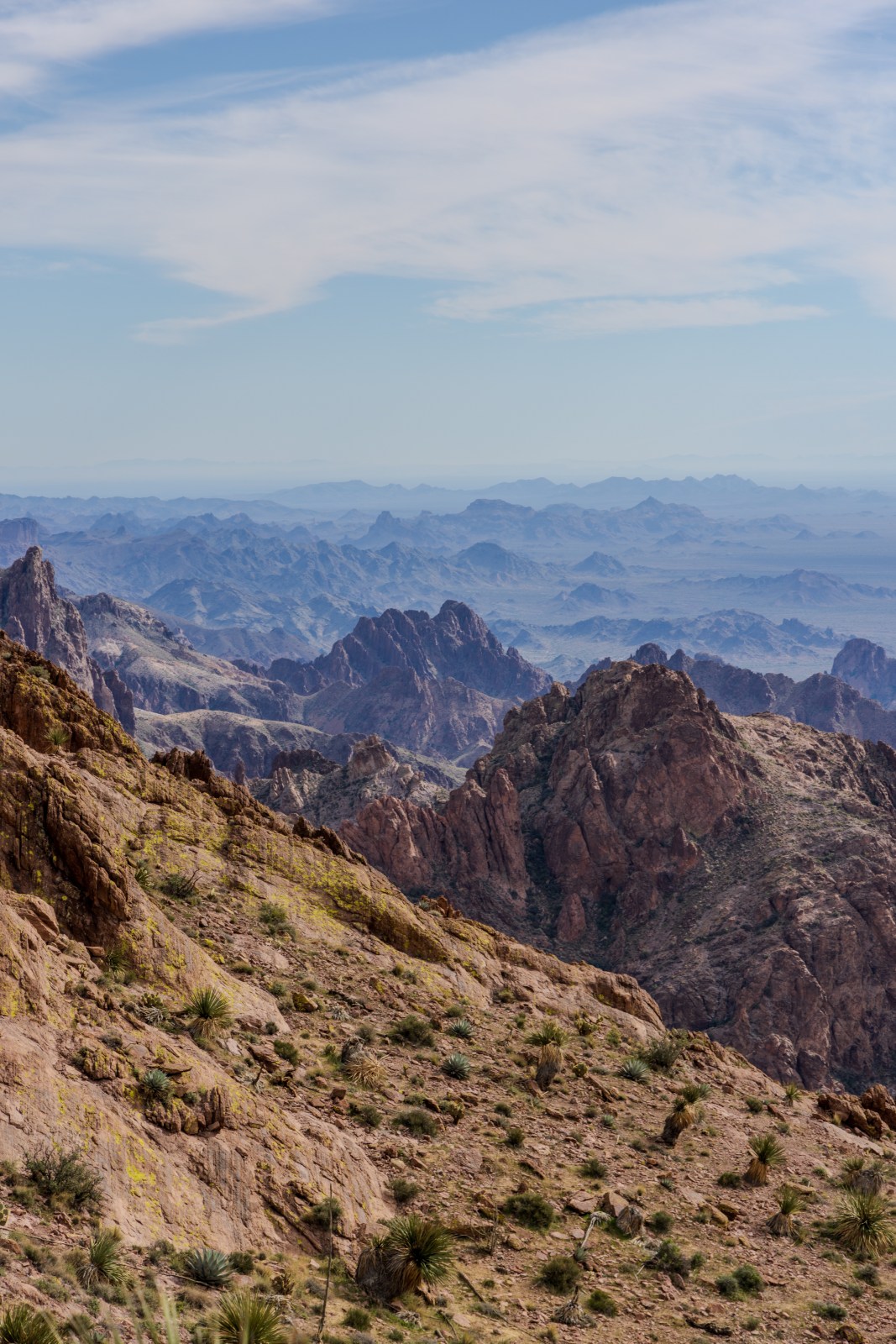 Signal Peak hike, Kofa National Wildlife Refuge
