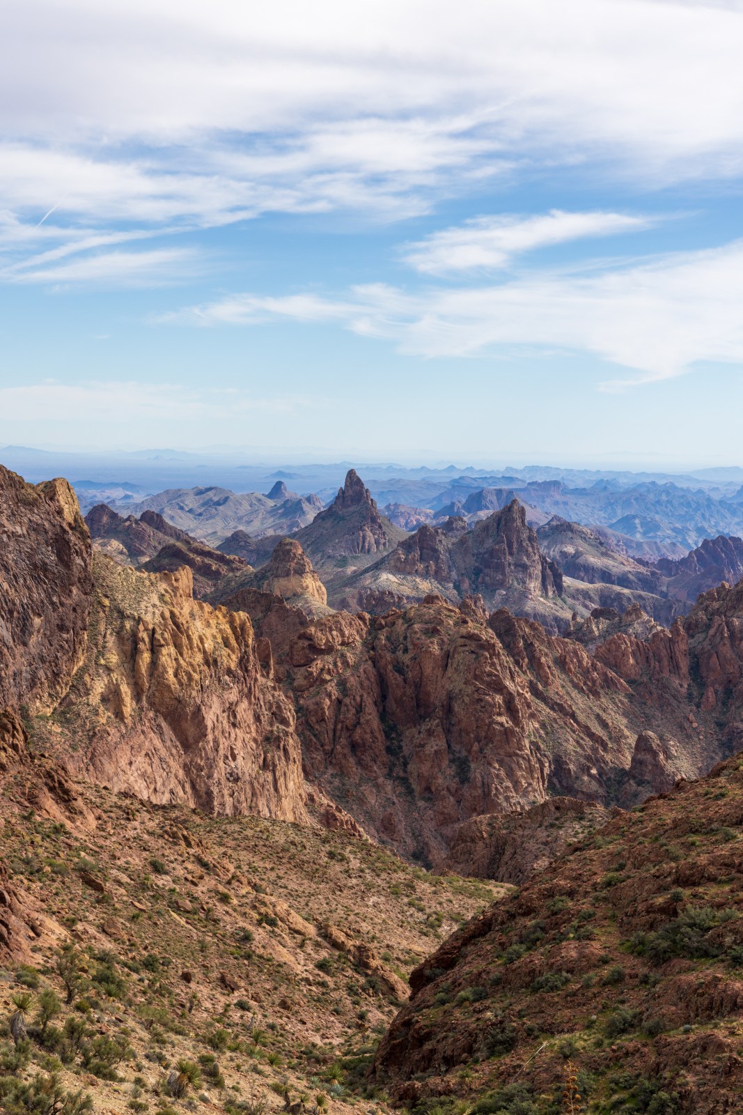 Signal Peak hike, Kofa National Wildlife Refuge