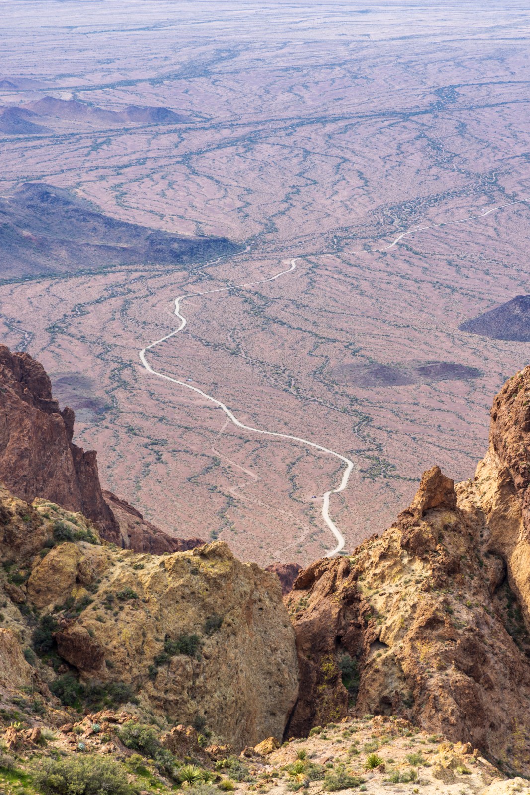 Palm Canyon Road, Signal Peak Summit