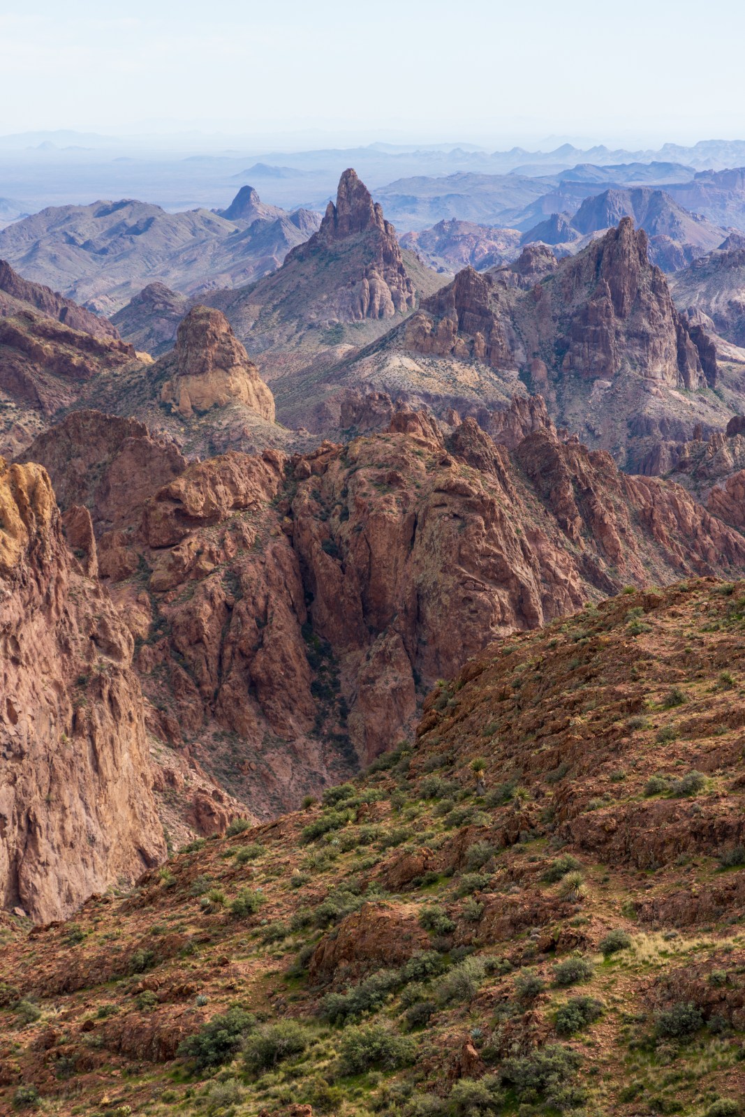 Signal Peak hike, Kofa National Wildlife Refuge