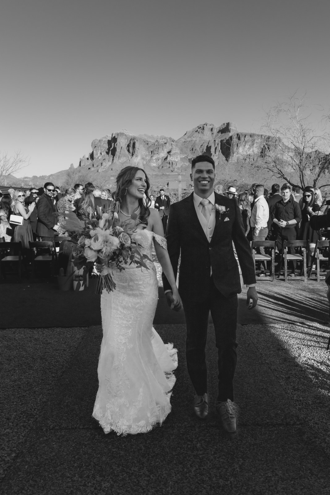 Arizona desert wedding