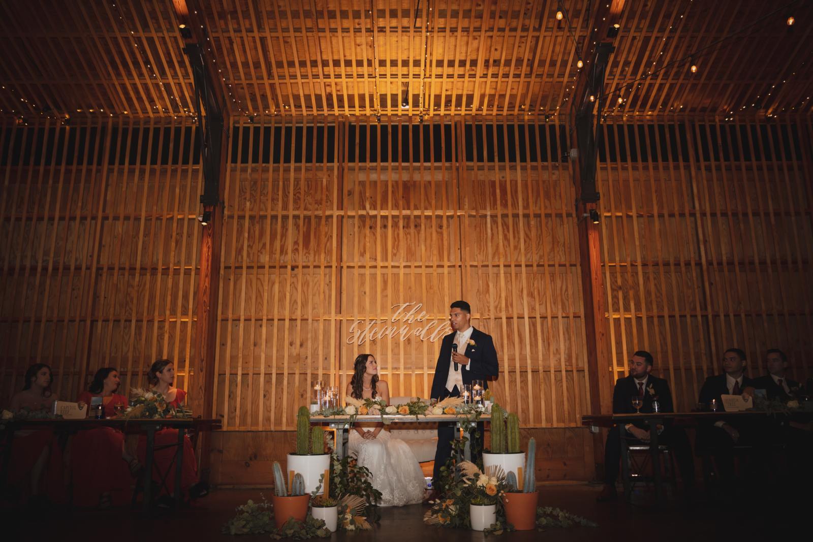 Arizona desert wedding signs