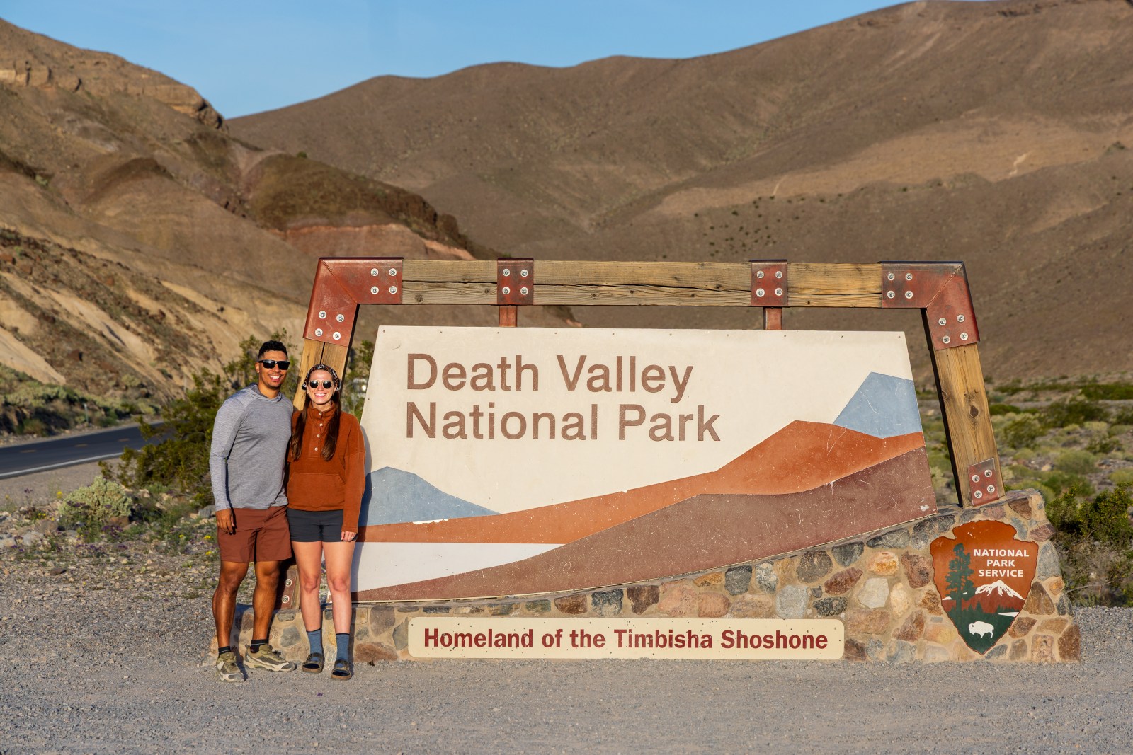 Death Valley National Park Entrance Sign